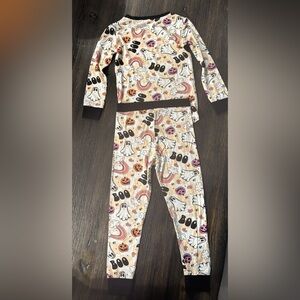 Halloween Themed Kids Pajamas 2-3T bamboo